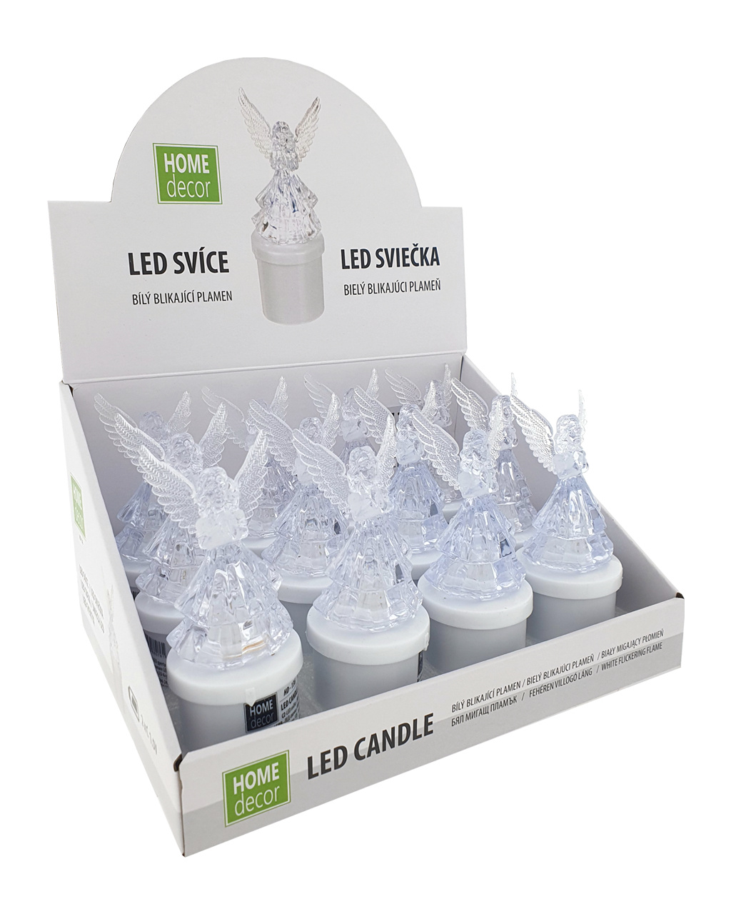 LED svíčka anděl - Obrázek 3