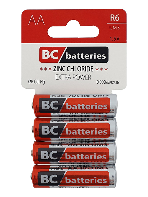 Extra power Zinkochloridová AA
